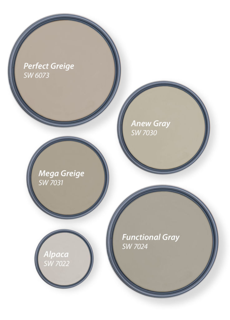 Our Top 5 Shades Of Greige Tinted By Sherwin Williams - Best Gray Paint Colors Sherwin Williams 2021