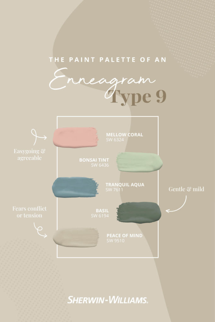 Enneagram Inspired Color Palettes Tinted By Sherwin Williams - Sherwin Williams Victorian Interior Paint Colors
