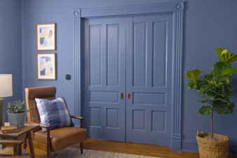 A Single-Hue Haven: Painting Walls, Doors & Trim the Same Color