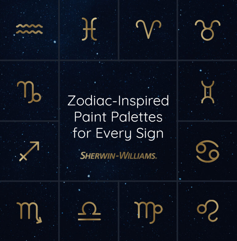 Color Astrology ZodiacInspired Paint Palettes for Every Sign Tinted