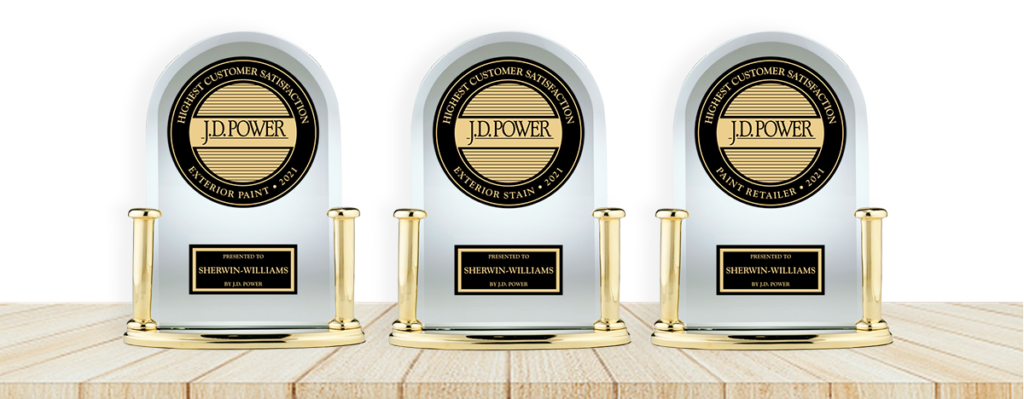 2021 J.D. Power Award Trophies