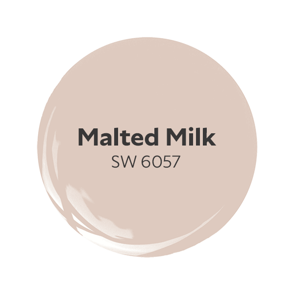 Dollop of the Sherwin-Williams color Malted Milk SW 6057