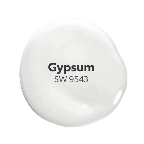 Dollop of the Sherwin-Williams color Gypsum SW 9543