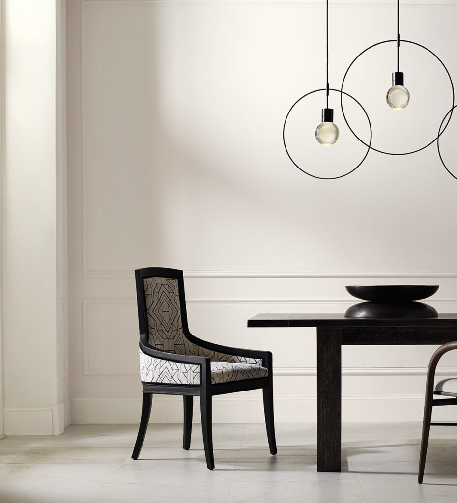 A room photo featuring the Sherwin-Williams color Gypsum SW 9543