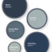 circles with shades of blue